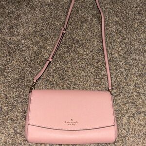 Kate spade laurel way Greer crossbody in dusty peony